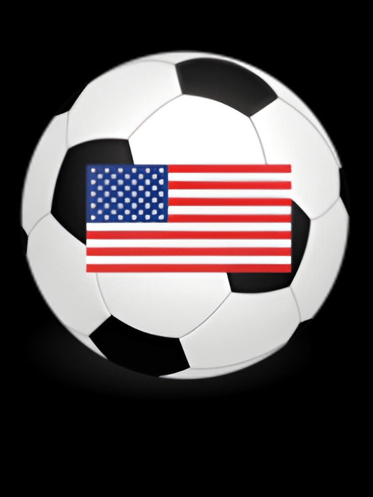 Usa Flag Soccer Fan by neyvrvdpez49