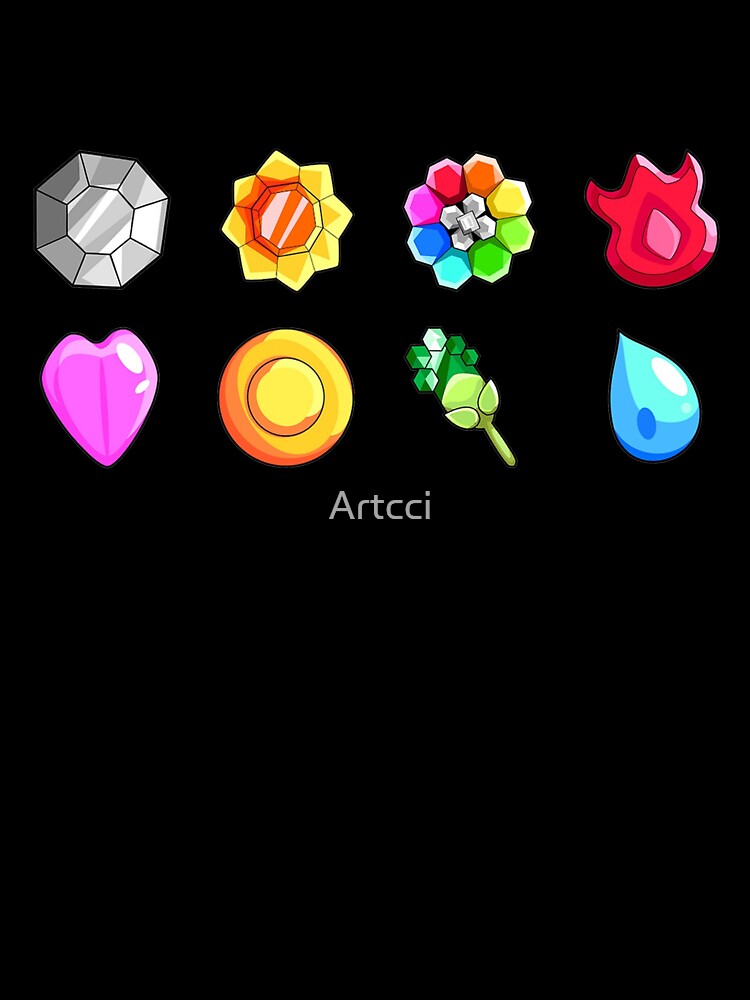 Kanto Badges by Artcci