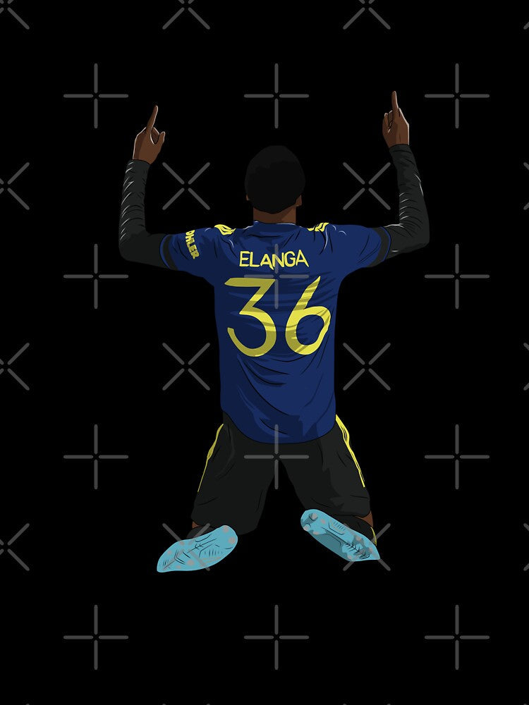 Anthony Elanga Goal Celebration United by Hevding
