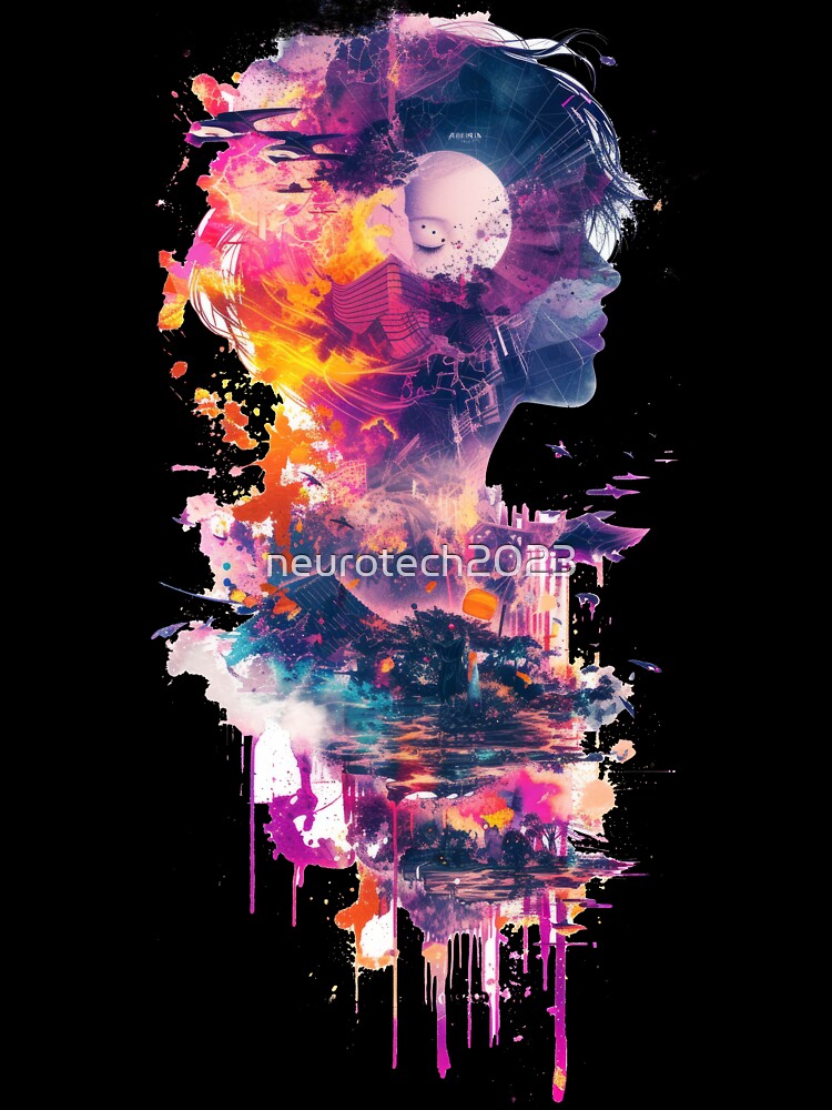 Glitch in the Anime Matrix by neurotech2023