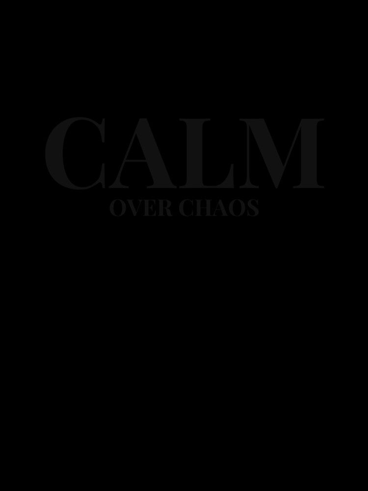 Calm Over Chaos by inkvera9