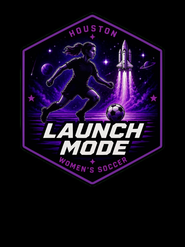 Houston Launch Mode Women’s Soccer Shirt by PINK FREE