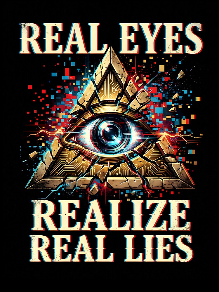 Real Eyes Realize Real Lies // Cyber-Occult Glitch by OrdoAxisMundi
