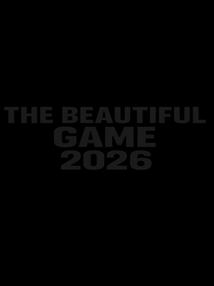 The Beautiful Game 2026 Minimalist Football T-Shirt by ArthUpscale