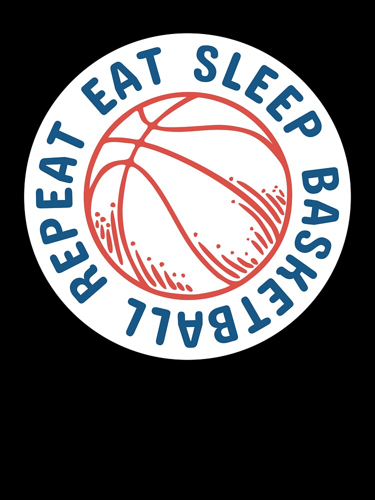 Eat Sleep Basketball Repeat by the-craft-shop