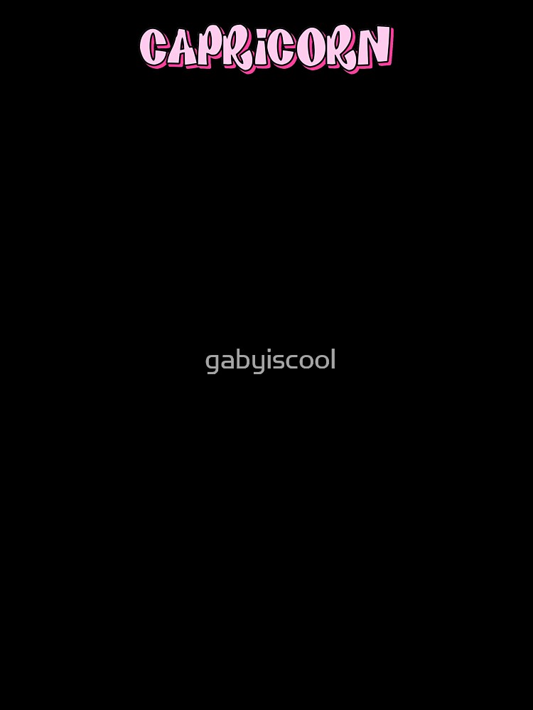 Capricorn Y2k pink by gabyiscool by gabyiscool