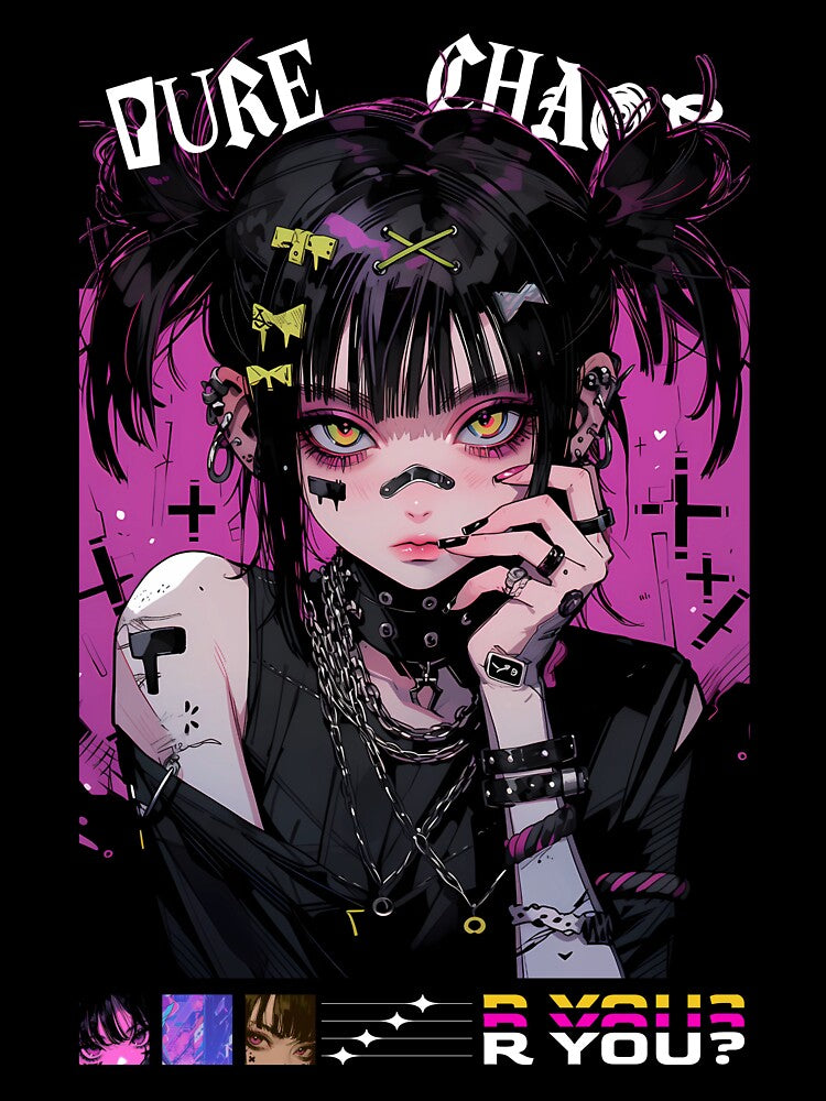 Pure Chaos Vol 2 Anime Girl by CursedInk