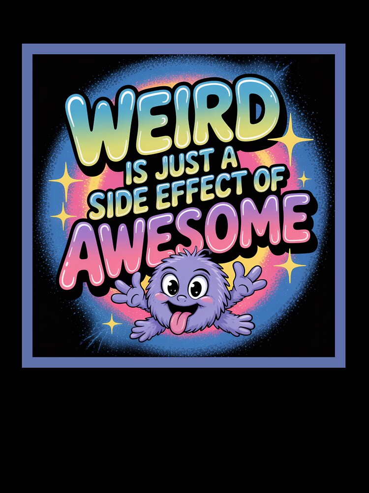 Weird is just a side effect of awesome by WeTheWeirdosCo