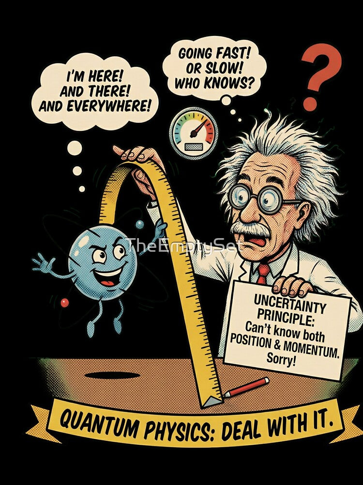 Quantum Physics Uncertainty Principle: Deal With It! by TheEmptySet