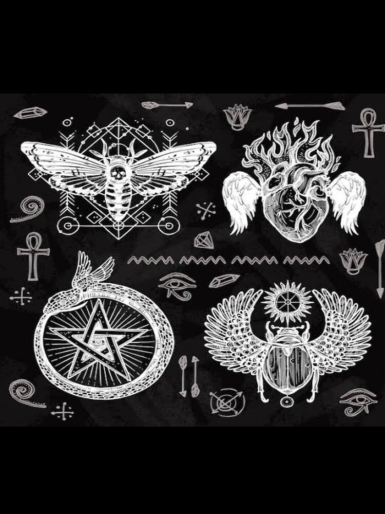 Goth tapestry - Gothic art by sagestar