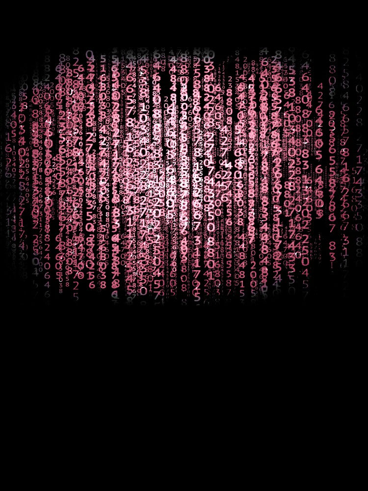 Matrix Code Pink Cyber Security Geek by Jolly-Yosei