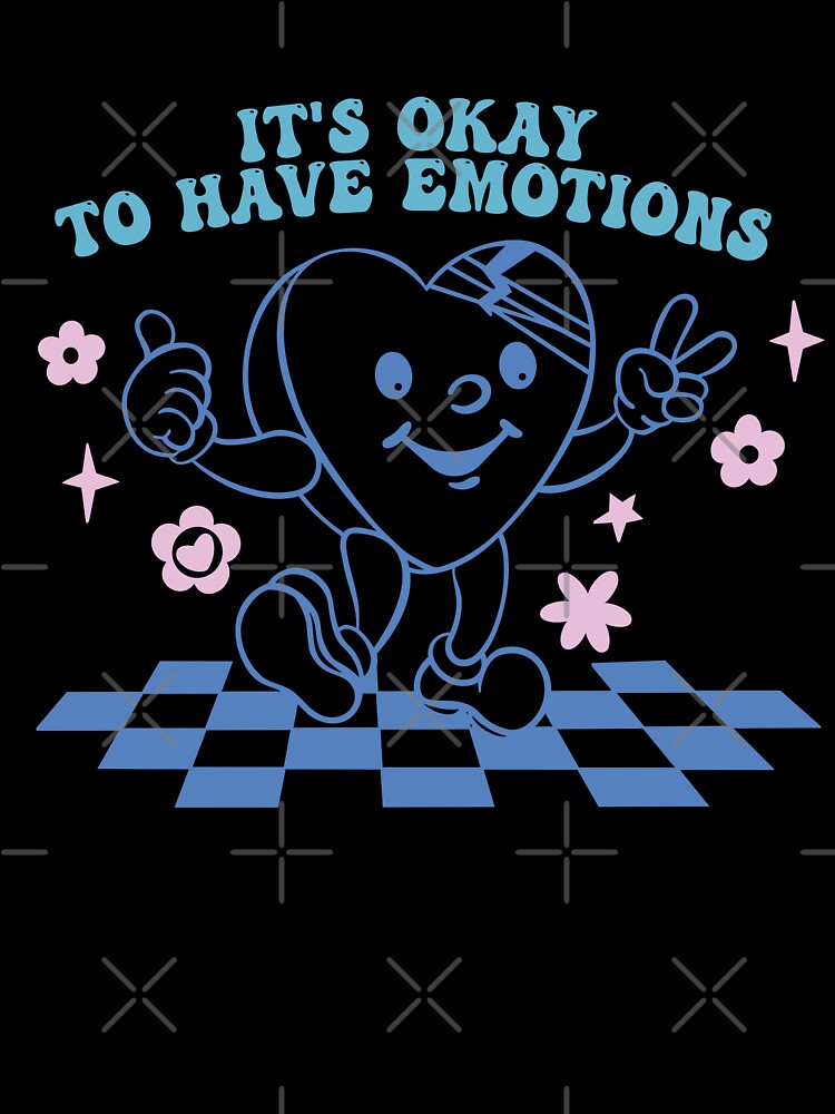 It’s Okay to Have Emotions – Gentle Reminder Quote | Self Love & Emotional Wellness Design by Pao's Mind