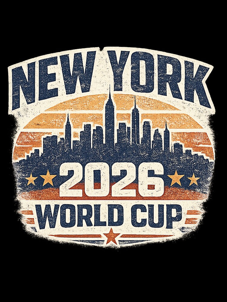 New York World Cup 2026 – NYC Skyline Retro by ArthUpscale