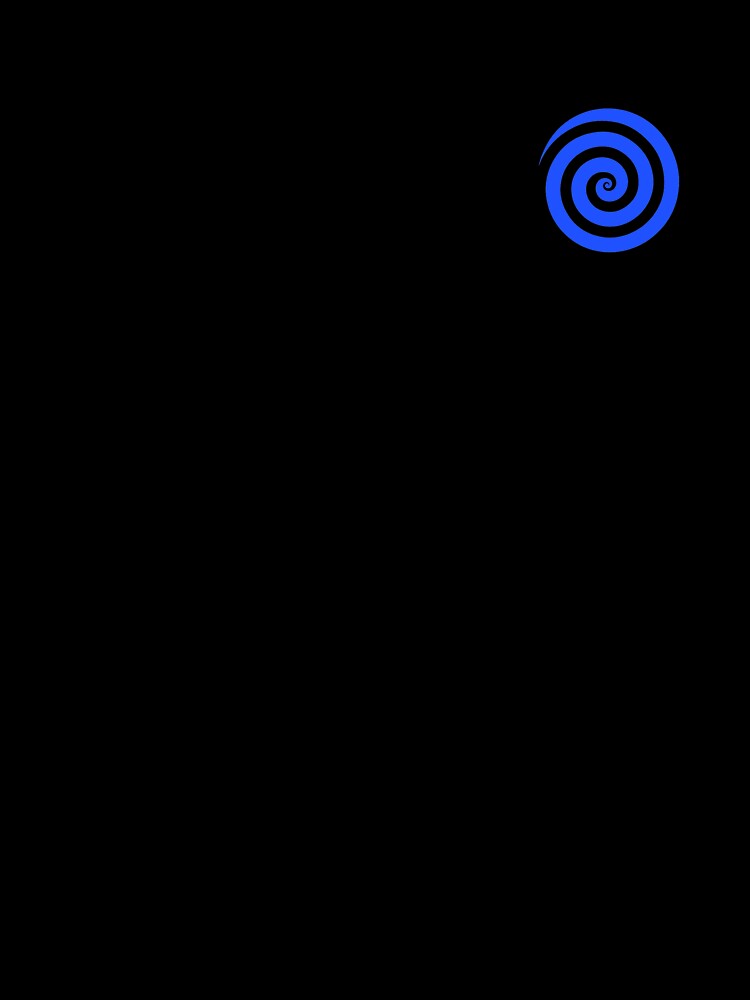 SPIRAL (BRIGHT BLUE) by Top10Designs