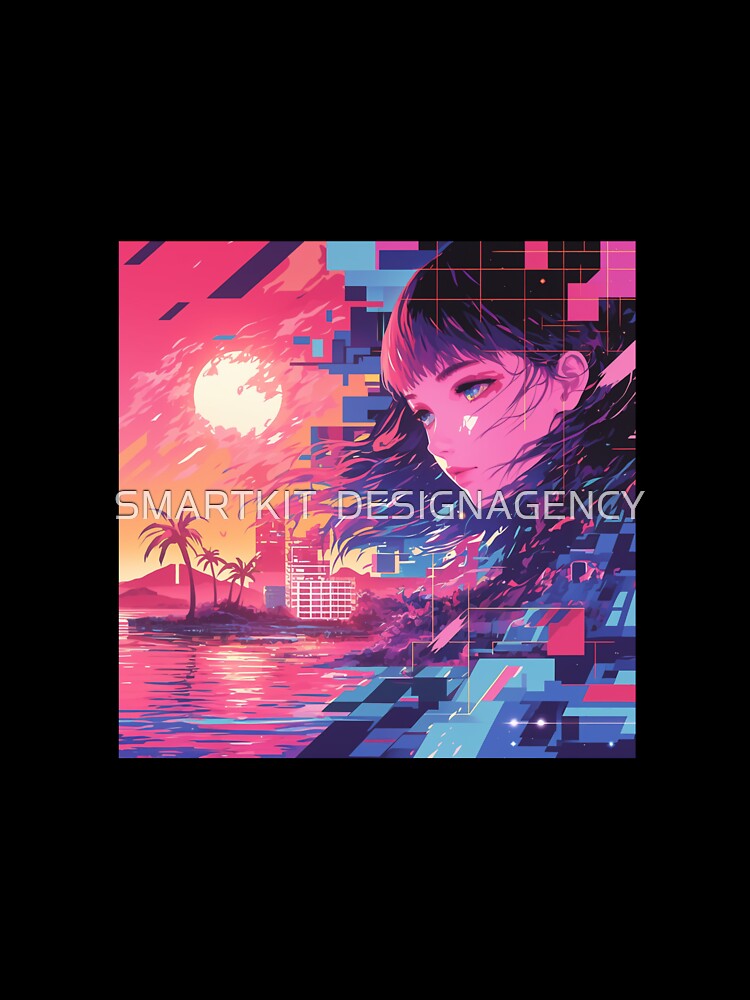 Lonely Cyberpunk woman by SMARTKIT  DESIGNAGENCY