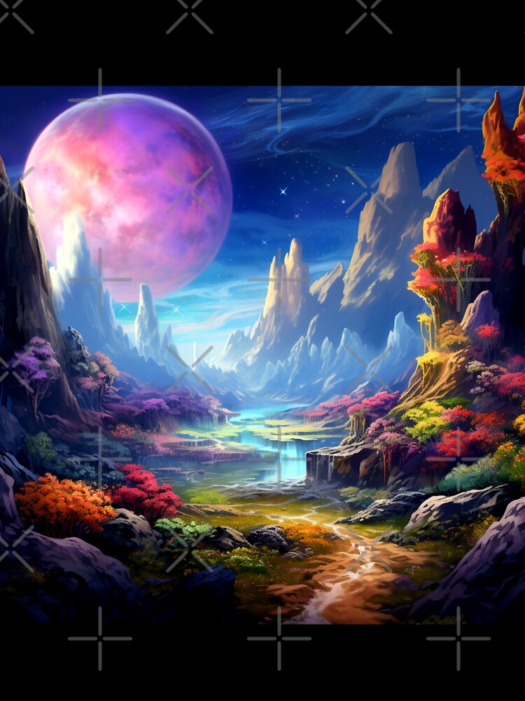 Fantasy Landscape - Gumball Moon Valley by Fantasy Masterpiece