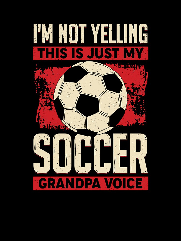 Funny Soccer Grandpa Grandfather Gift by Marcid95