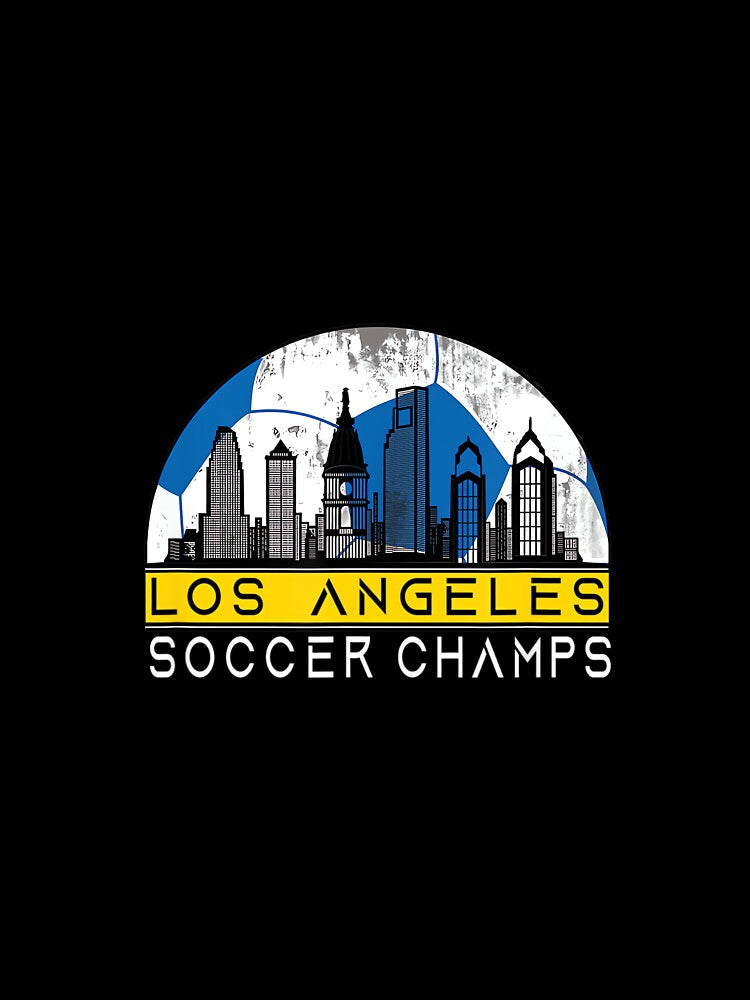 Los Angeles California Soccer Champs Sports Fans Cool by MollyLYork