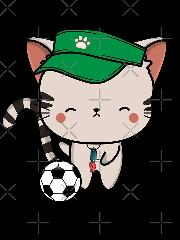Soccer Player Tabby Cat by Pet Station