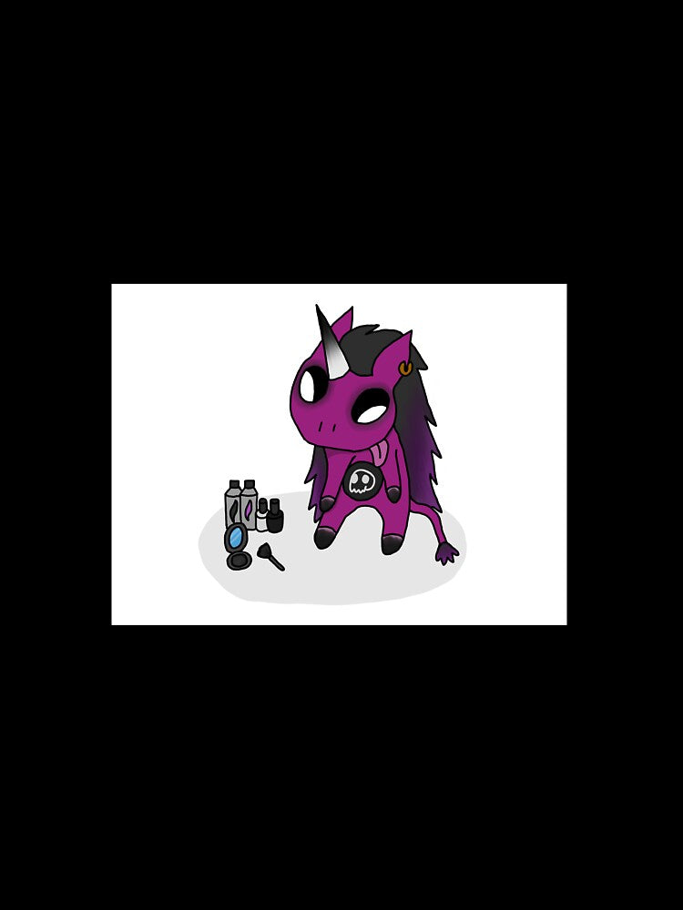 Goth Unicorn by SirMK
