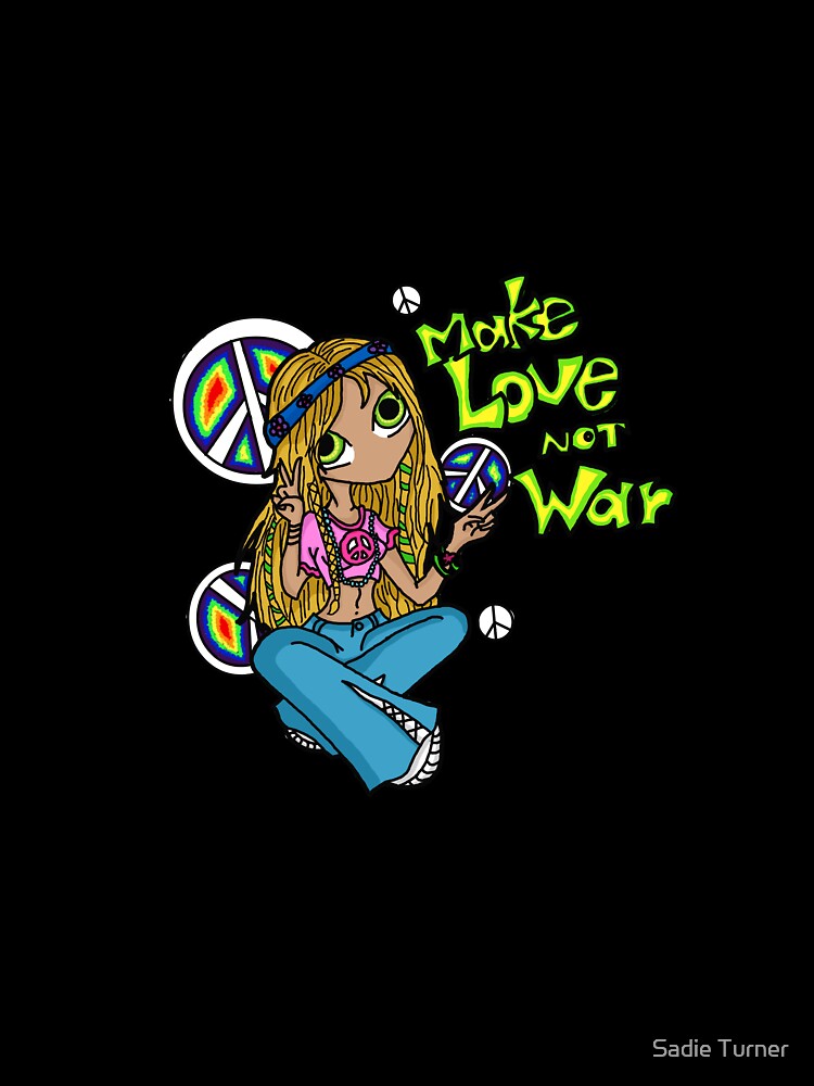 Hippie (No Background) by Sadie Turner