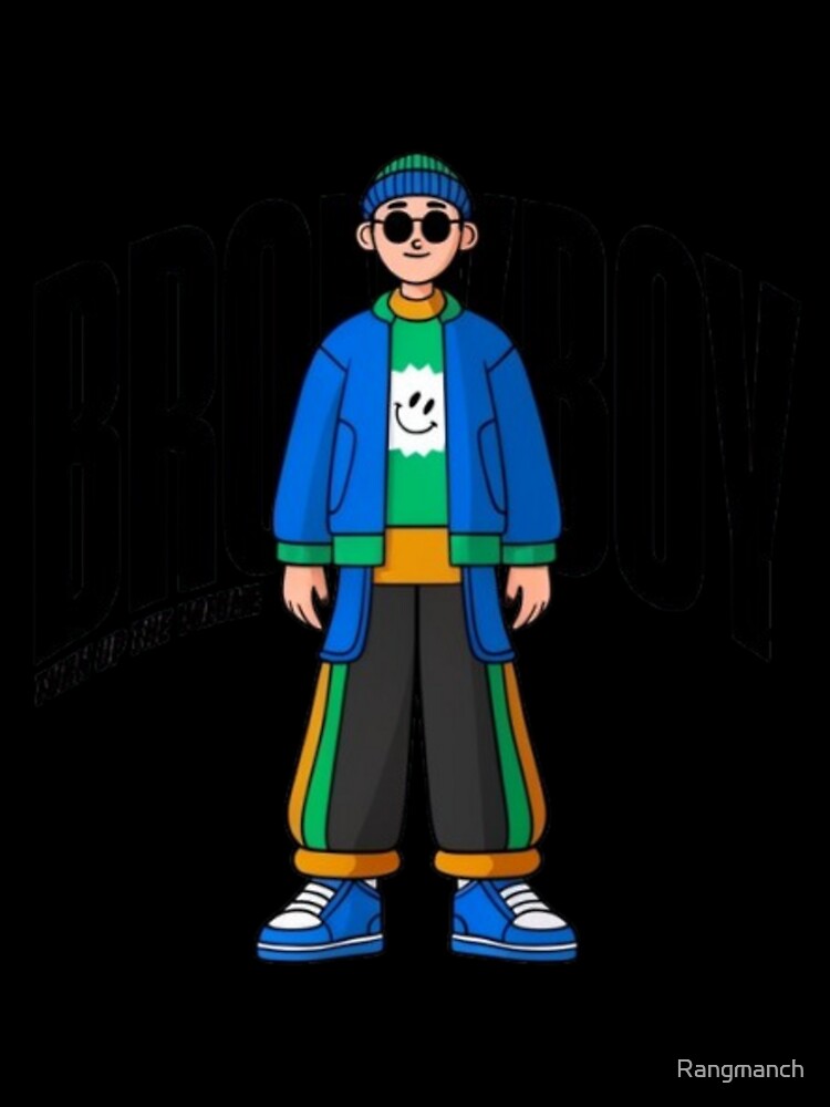 Brook Boy Character Design - Cartoon Illustration by Rangmanch