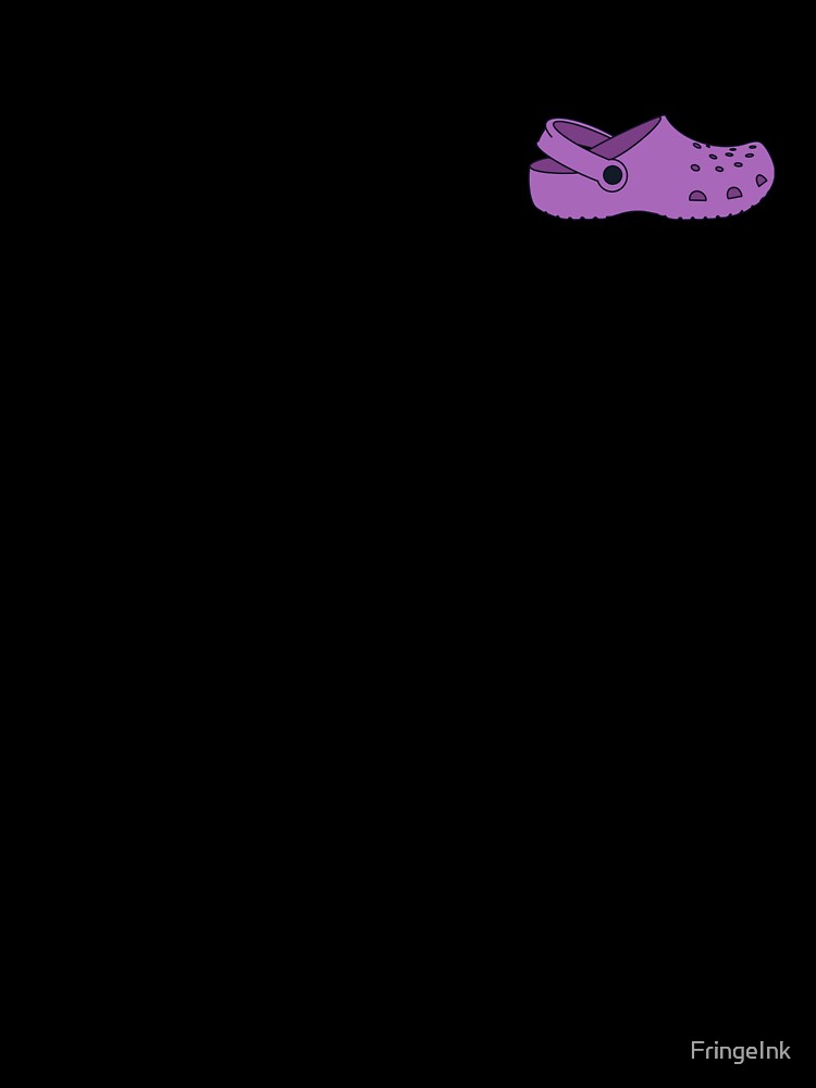 Croc Life Purple by FringeInk