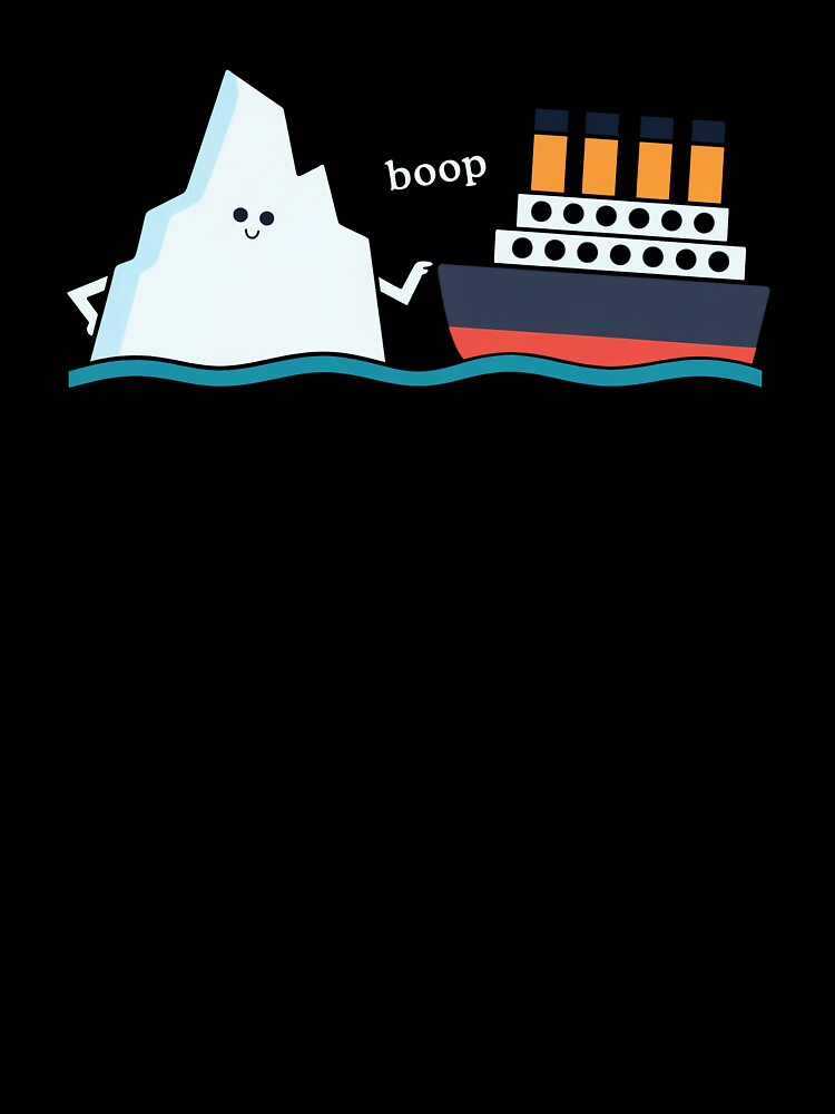 Iceberg Boop Ship Funny meme by charoen-design