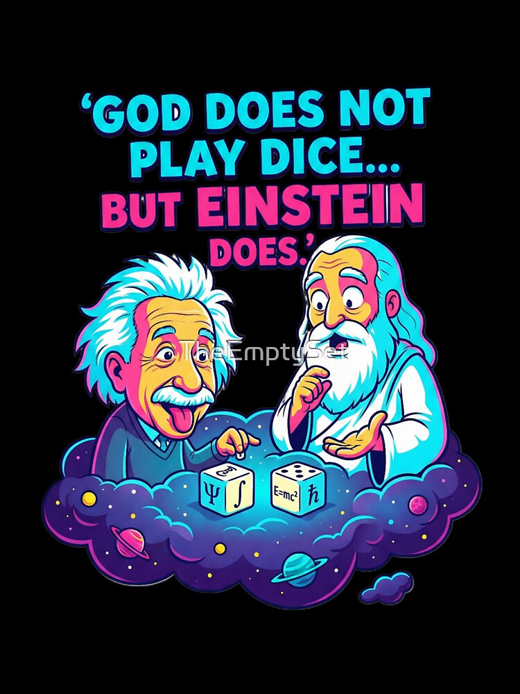 Einstein and god by TheEmptySet
