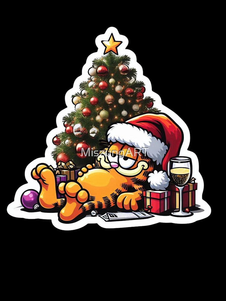 Funny Christmas Stickers & T-Shirts - Holiday Vibes by MiszungART