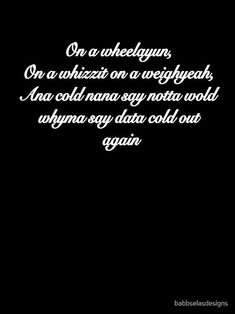 Eddie Sings in Cursive - Mangled Lyrics by babbselasdesigns