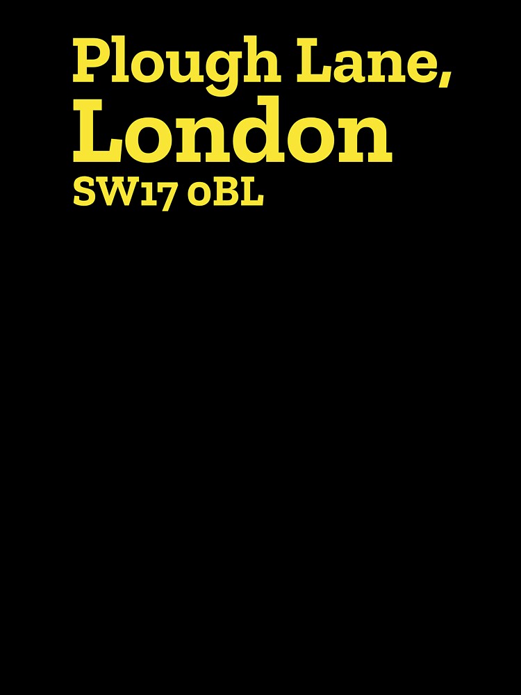 Wimbledon Stadium Address by The Chuck Wagon