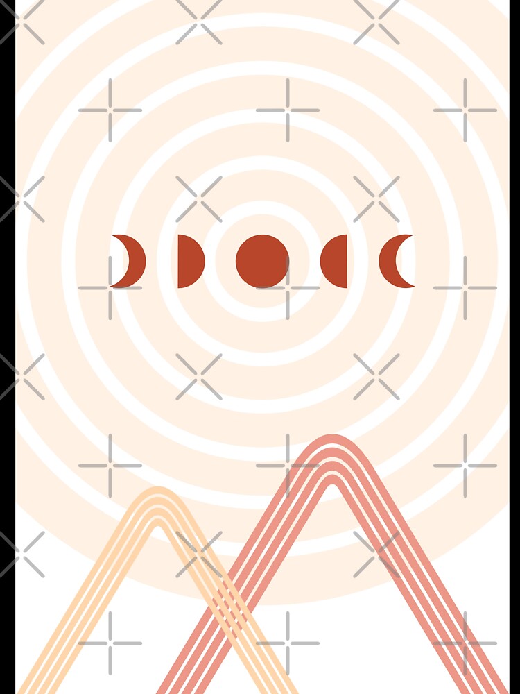Geometric Boho art by ArtInRhythm