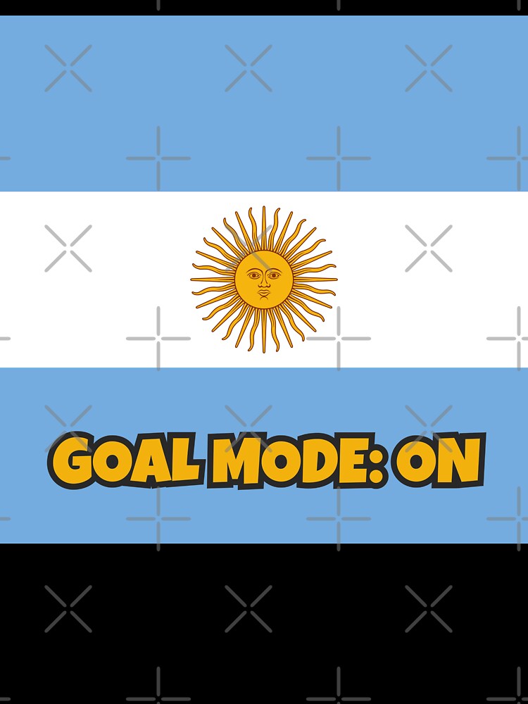 Argentina Soccer Fan Design – GOALMODE: ON Football Collection by LovelyHappyGift