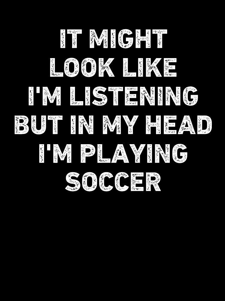 Soccer Player Funny by WhistleCloset