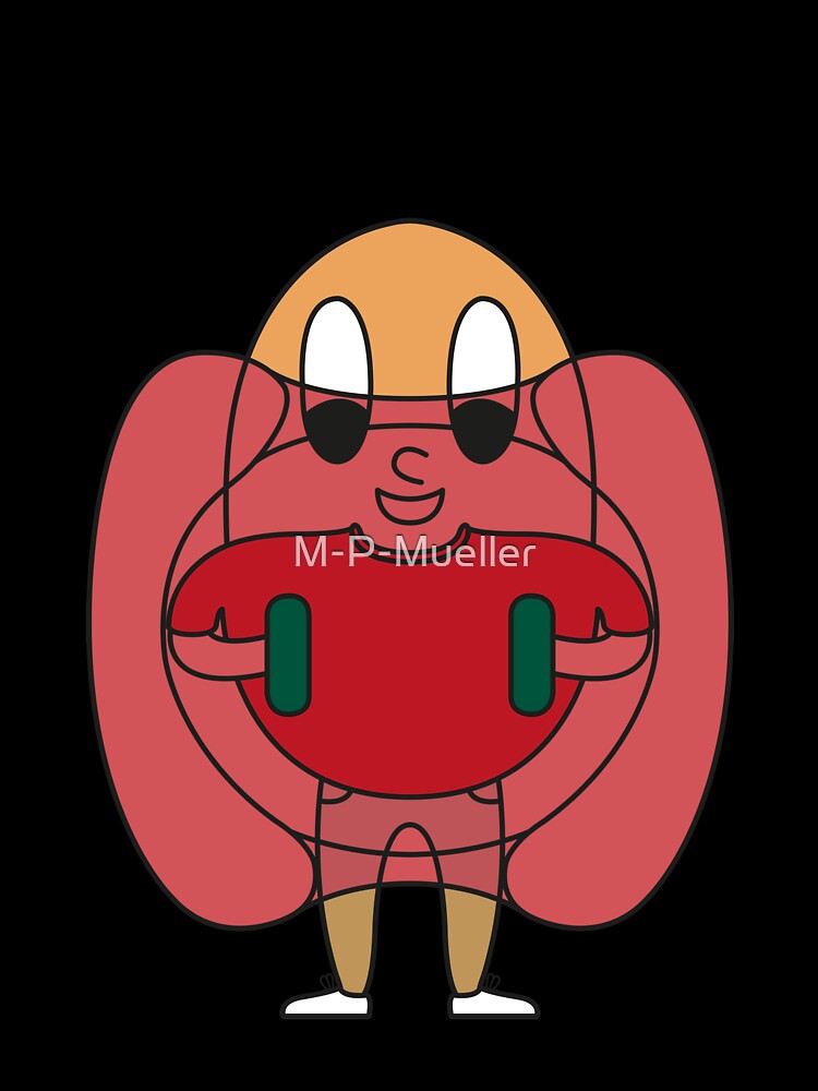 Bubble-Ball-Player Egg by M-P-Mueller