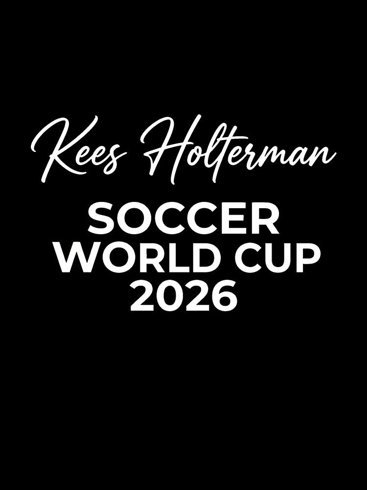 Kees Holterman Soccer World Cup 2026 Essential T-Shirt by JJLetterDesigns