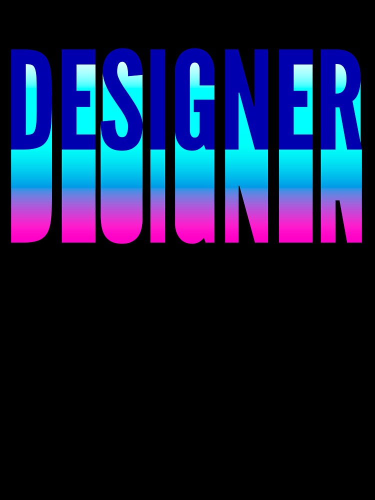 Designer With Long Gradient Shadow by SVPOD