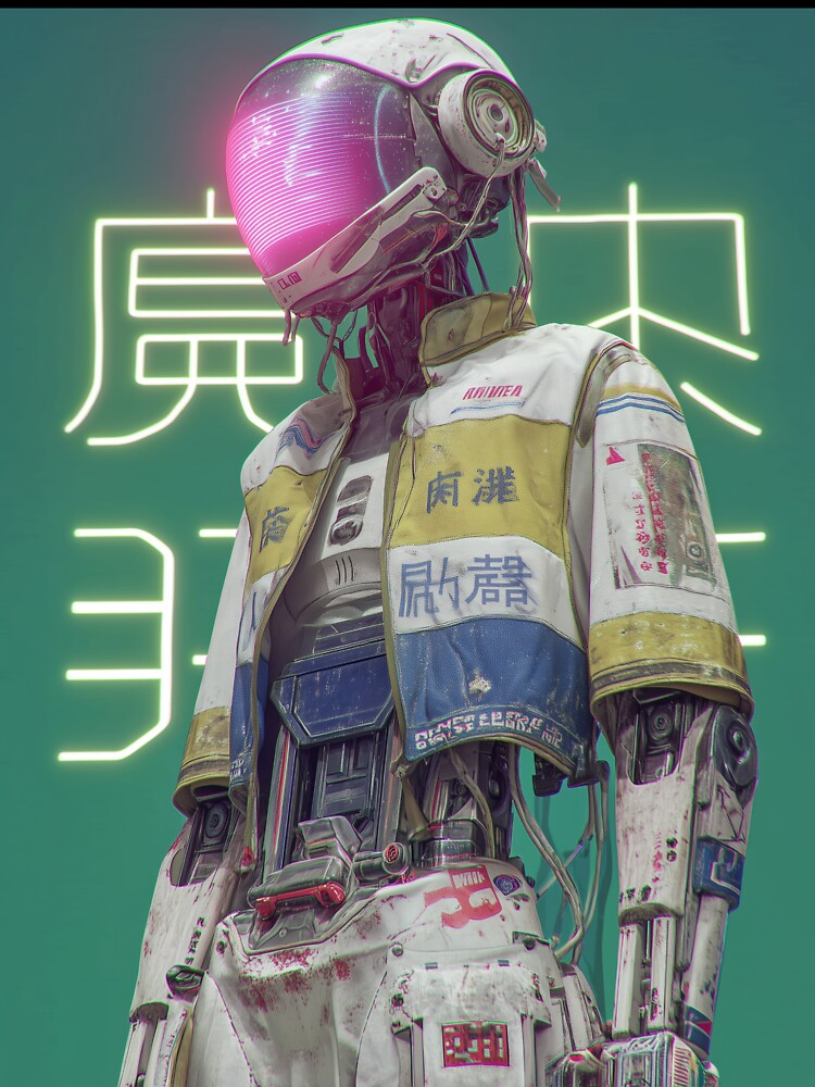 Robot Wired Wonders by Retro Type