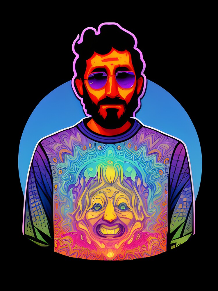 Hippie - Hippie Psychedelic Trippy Art by Djaweedan777