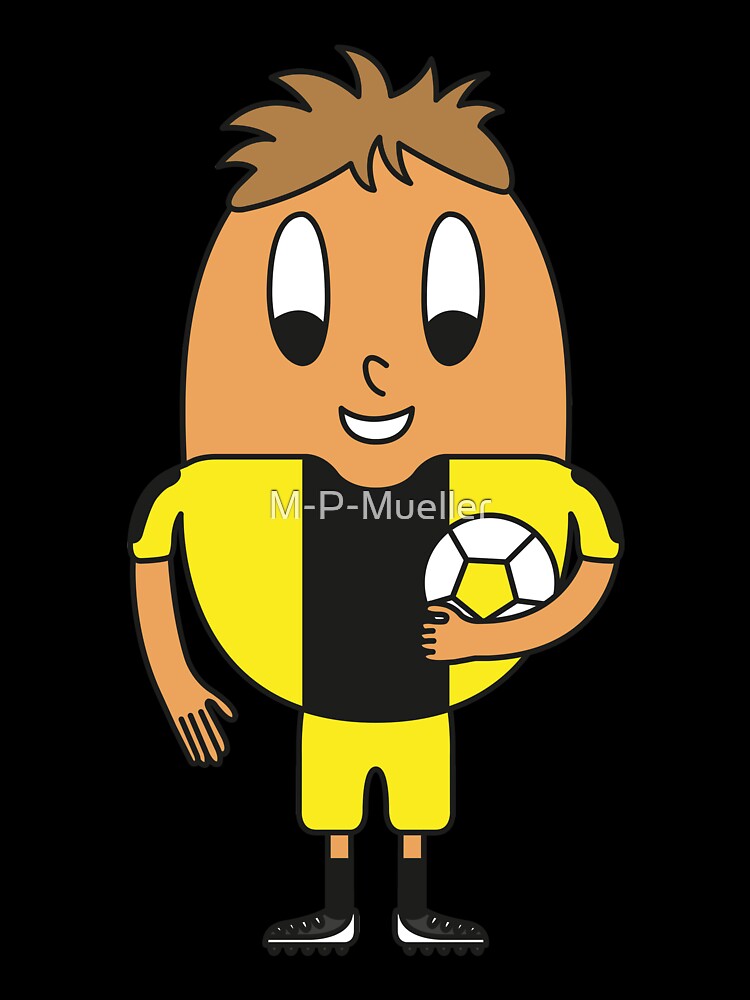Soccer-Player Egg by M-P-Mueller