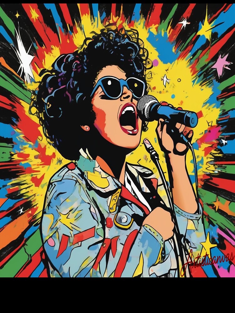 "Poly Styrene: Punk Comic Explosion of Revolution and Iconoclasm" by Artisticanvas