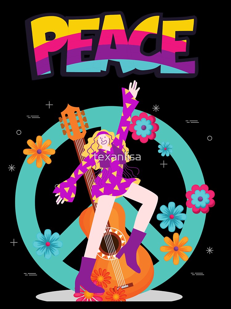 Hippie Peace by speakupandshine