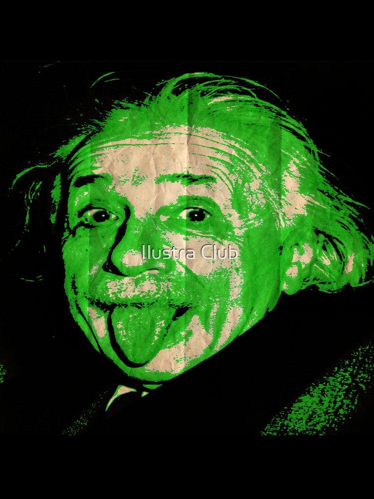 einstein pop art by Ilustra Club
