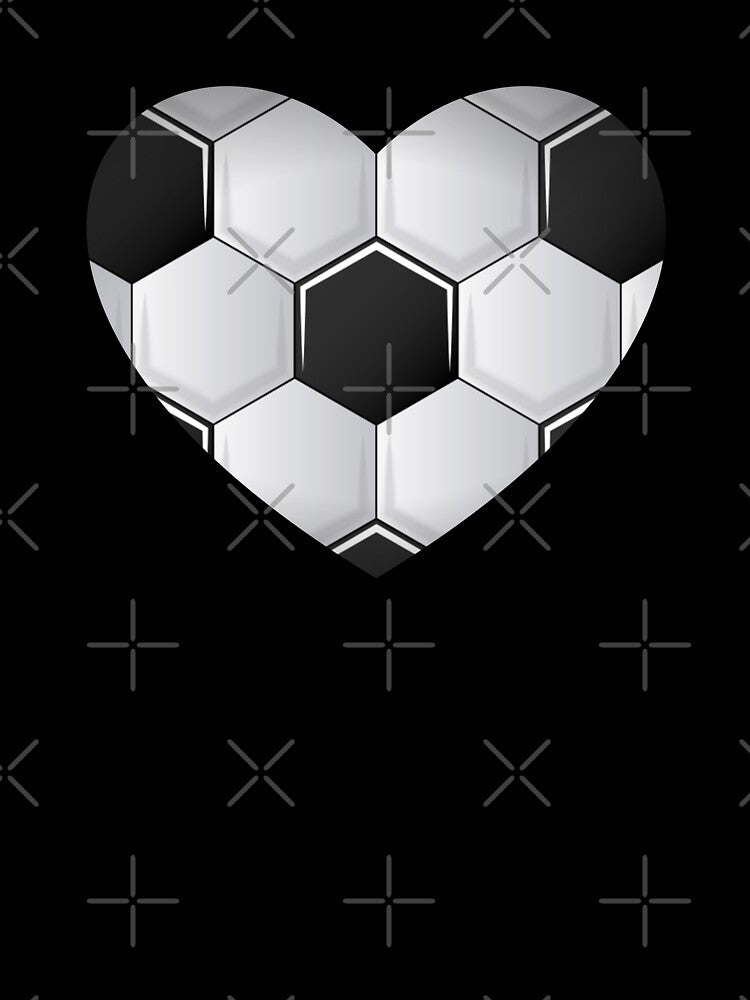 love soccer heart sports football athletic by Gossip Rag