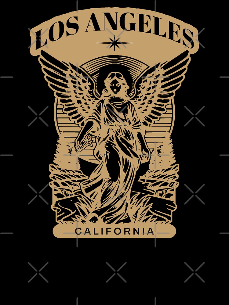 Los Angeles gold angel animated alt by VRedBaller