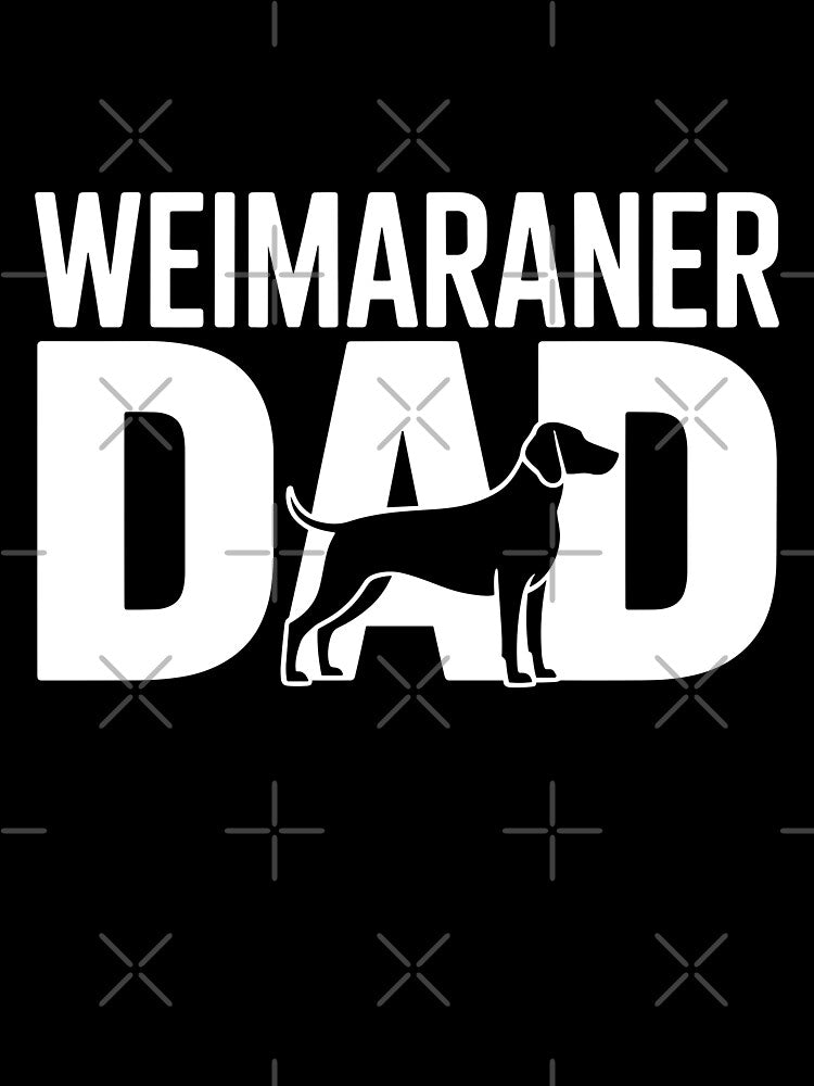 Weimaraner Dad by theartfulaspie