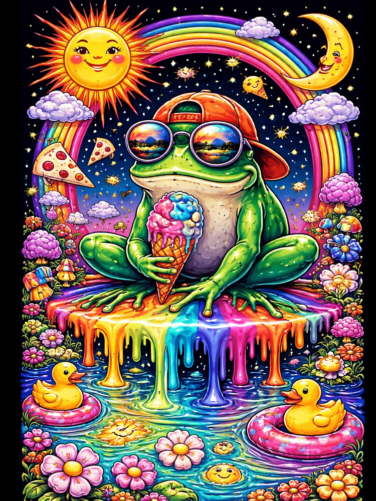 Froggy in fifth dimension by Theweirdwarehouse