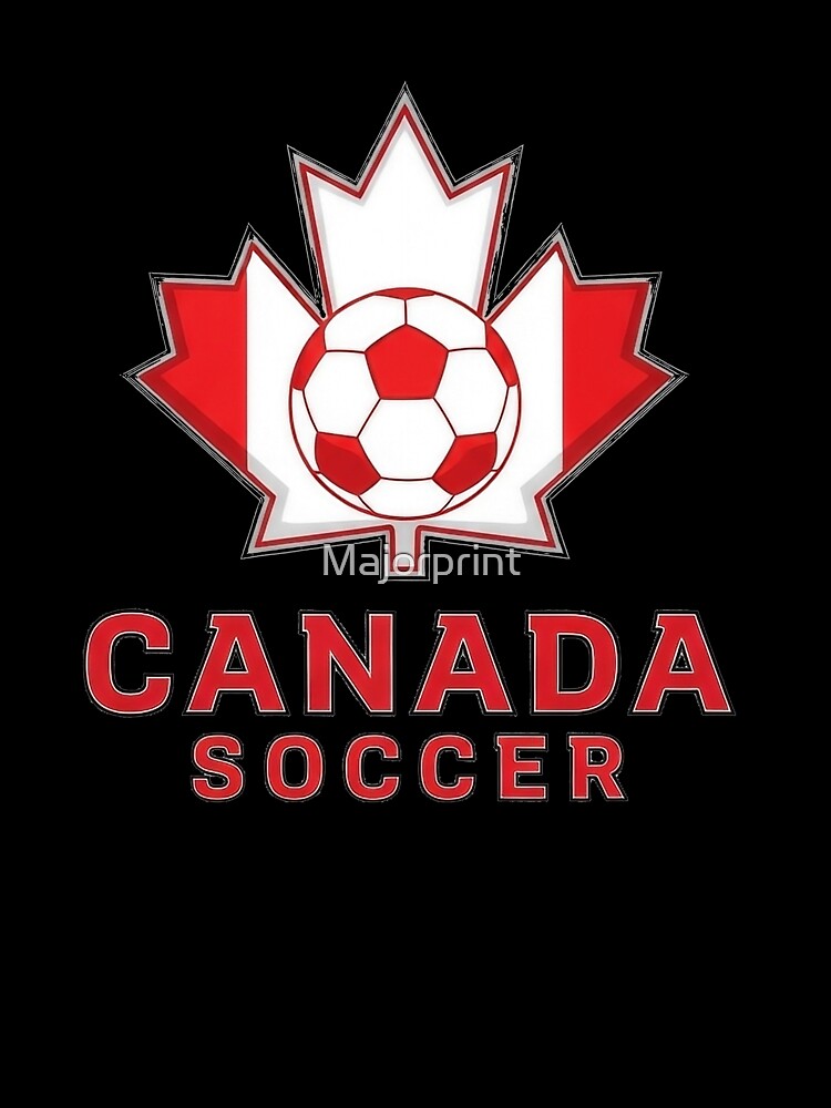 Canada Soccer Maple Leaf by Majorprint