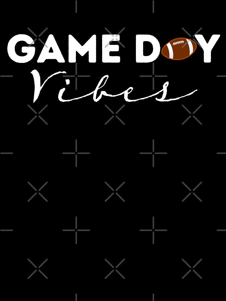 White Game Day Vibes by Jacksonsmerch